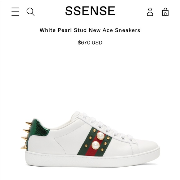 gucci ace ssense